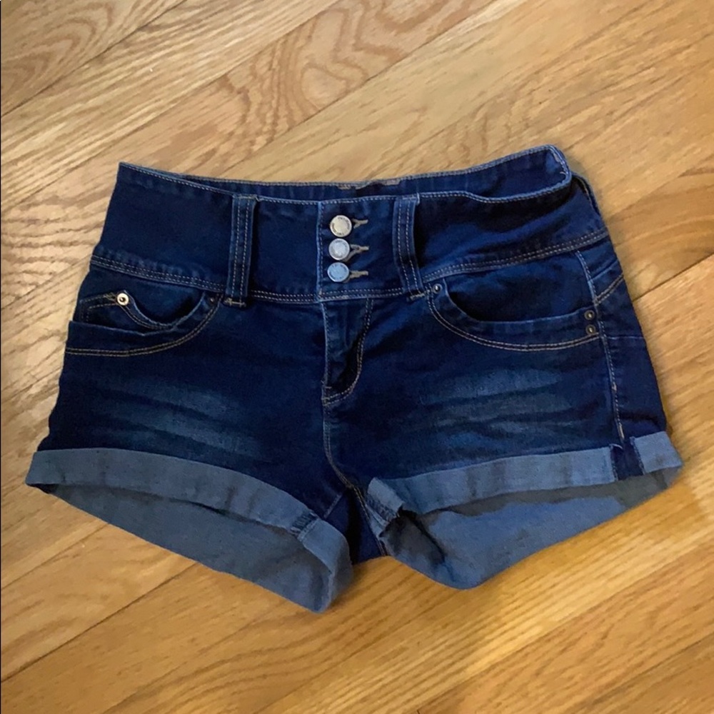Blue jean shorts size 3